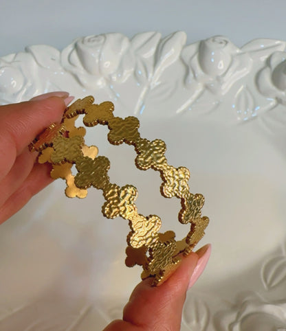 Dolci Chunky Gold Cuff