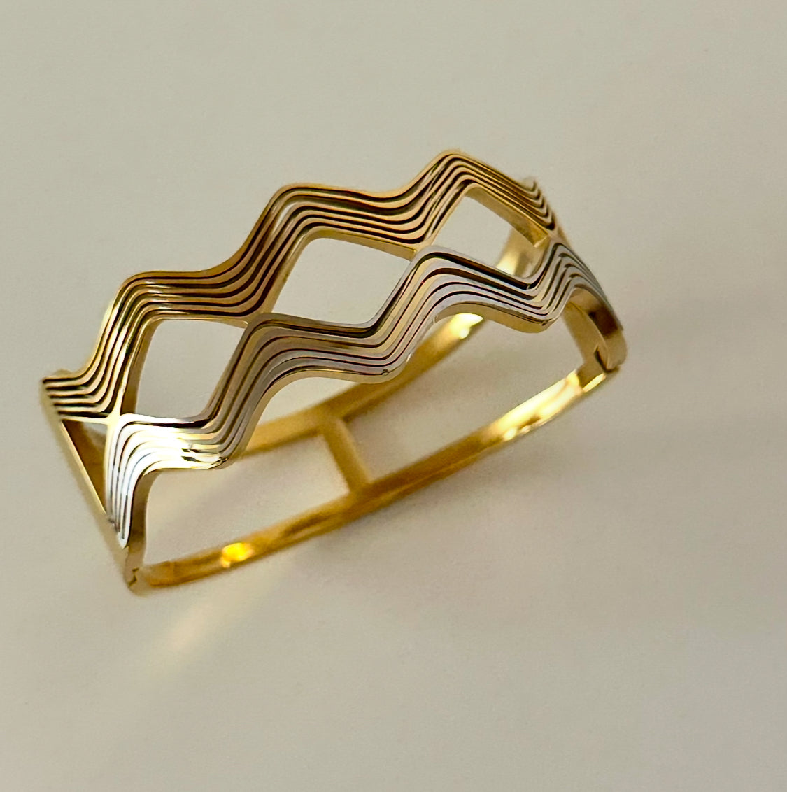 Zig- Zag Fusion Bracelet