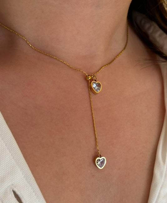 Dangling Heart Necklace