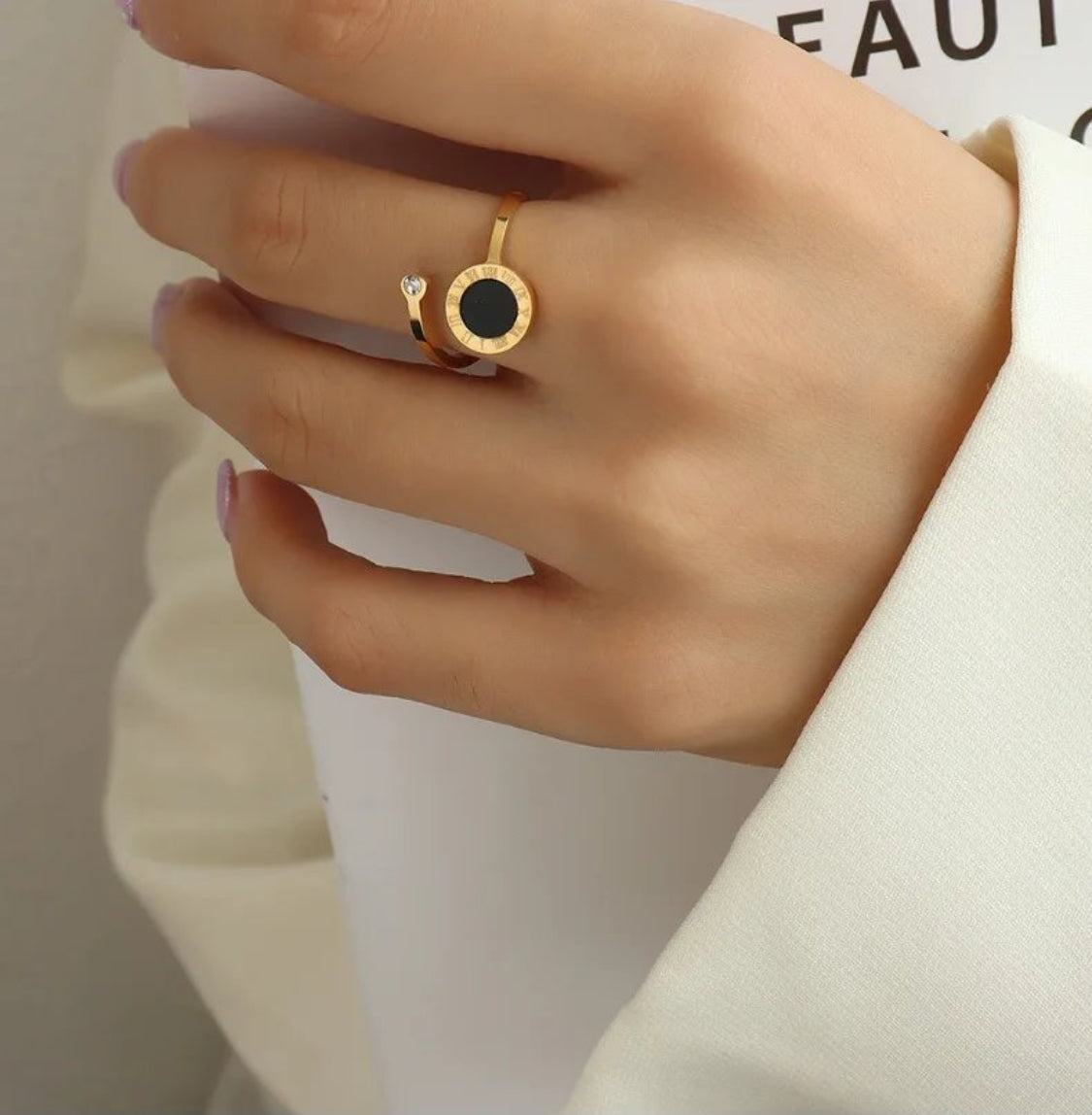 Alexandra Numeral Ring