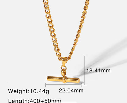 Jordyn T-Bar Necklace