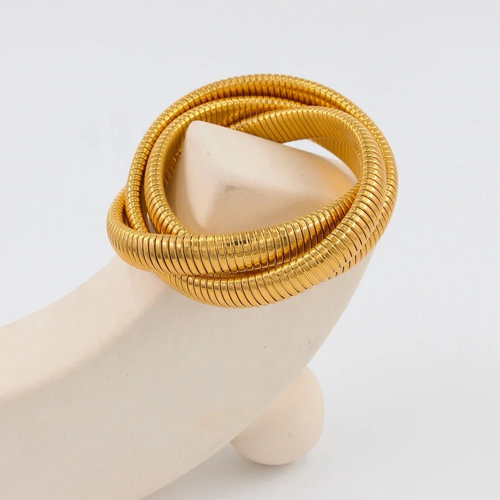 Enzo Triple Twist Bracelet