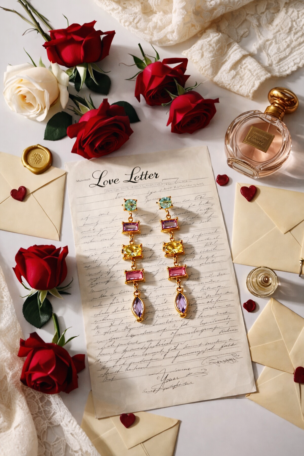 Ornix Dangling Earrings.                      18K Gold-Plated • Waterproof • Anti-Tarnish