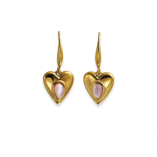 Amora Heart Earrings