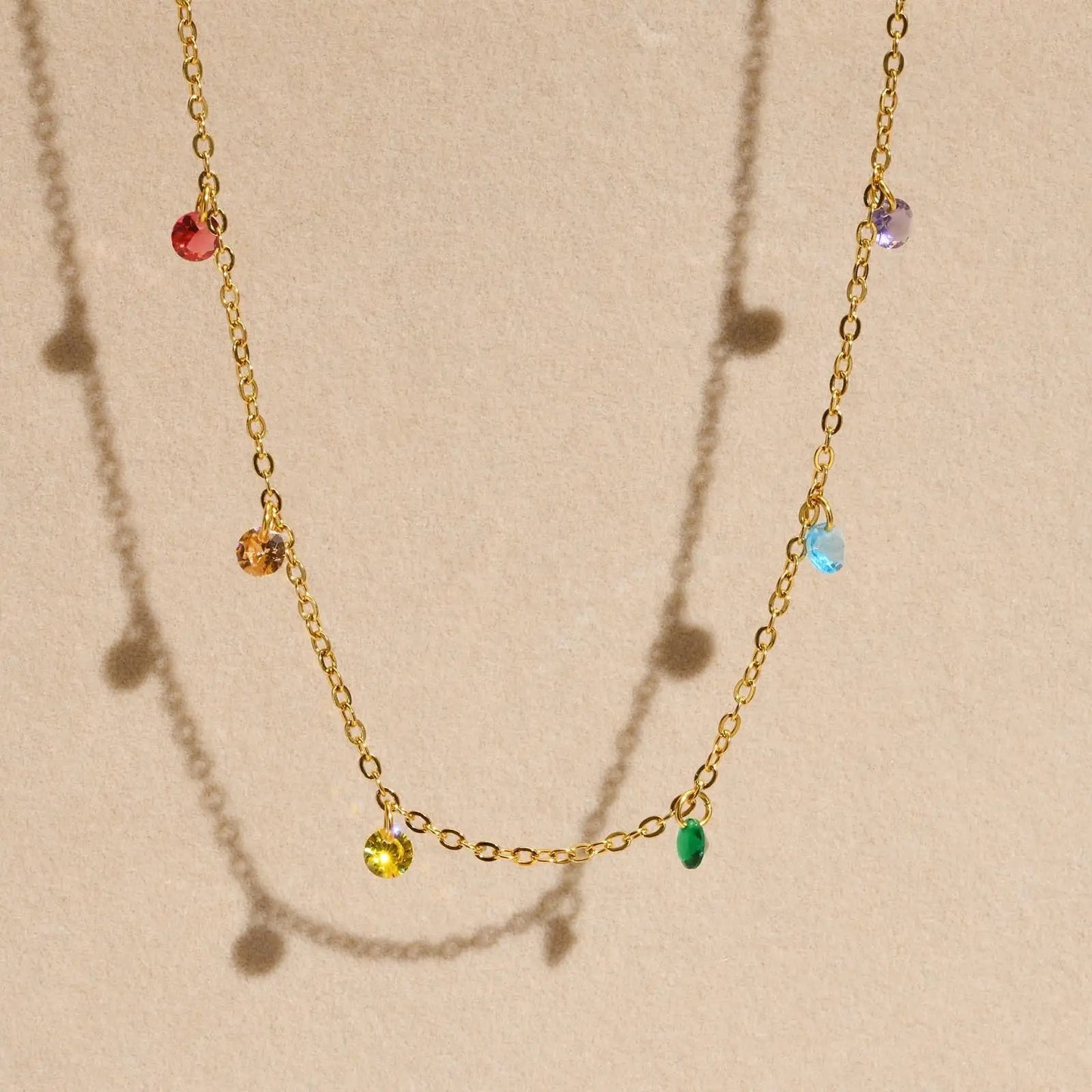 Lila Rainbow Necklace