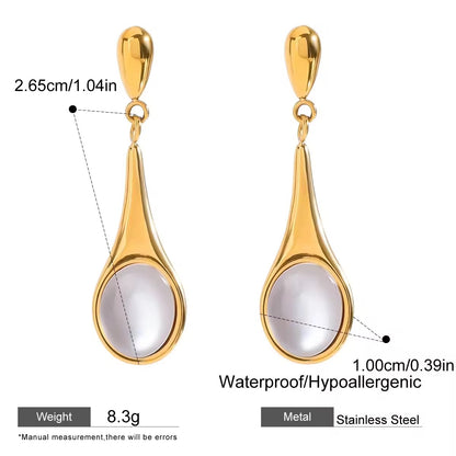 Luna Drop Earrings