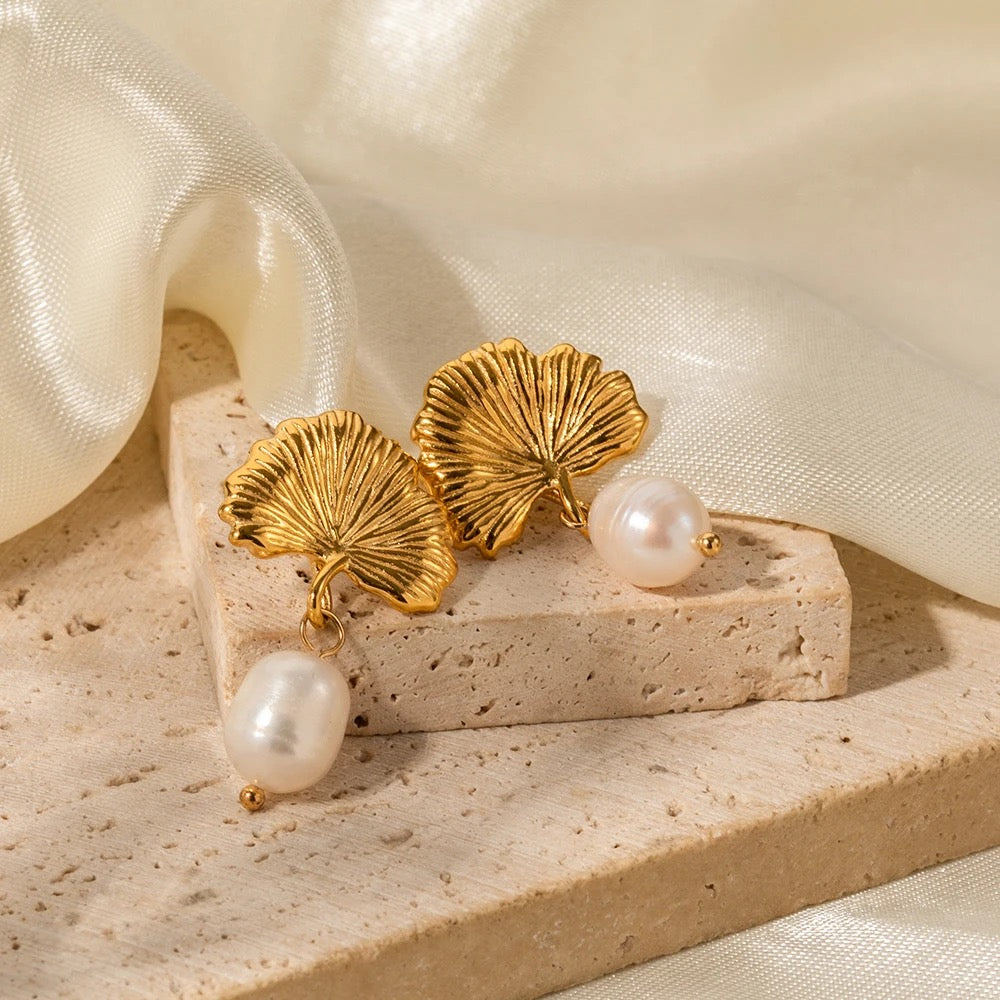 Pearl Cascade Earrings