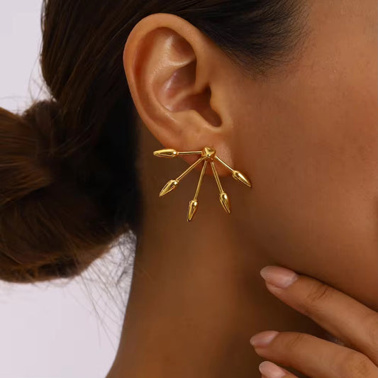 Radiant Spikes Earrings