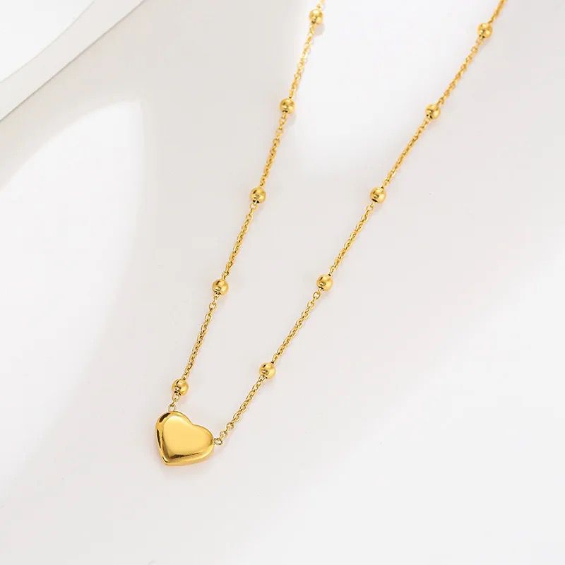 Demure Heart Necklace