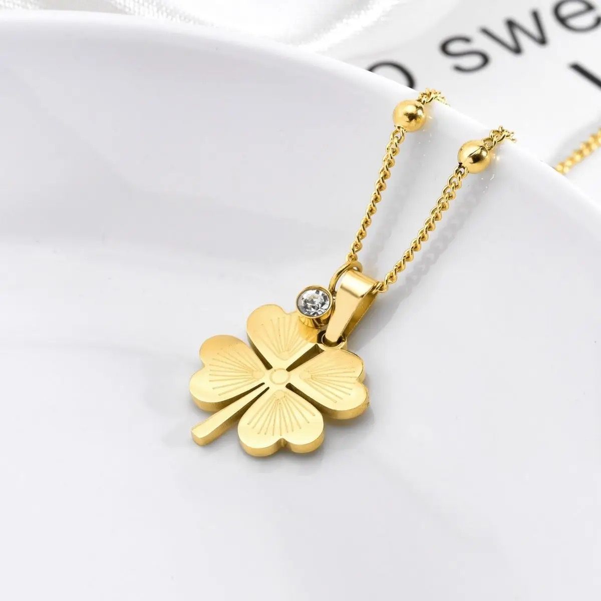 Clover Charm Necklace