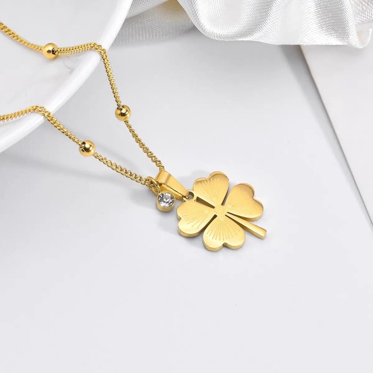 Clover Charm Necklace