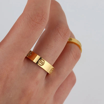 Brand Inspired Gold Band