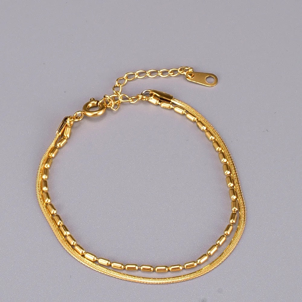 Double Chain Bracelet