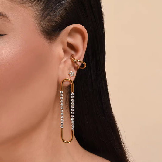 Double Sparkle Earrings