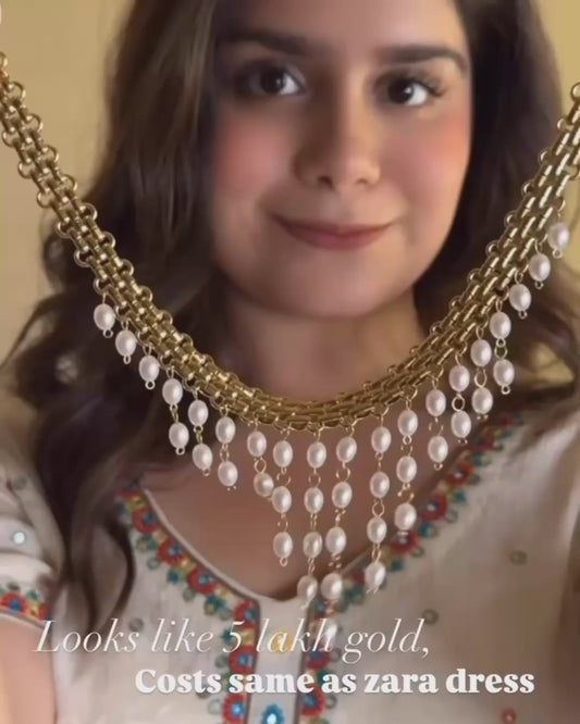 Heirloom Pearlfall Necklace