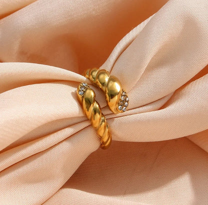 Harlee open ended adjustable ring