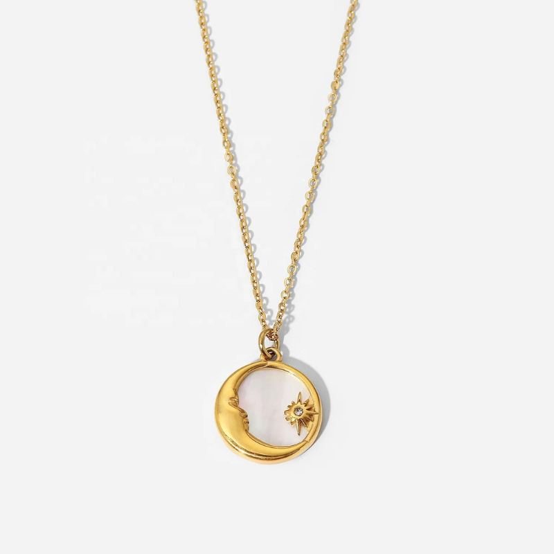 Amira North Star Necklace