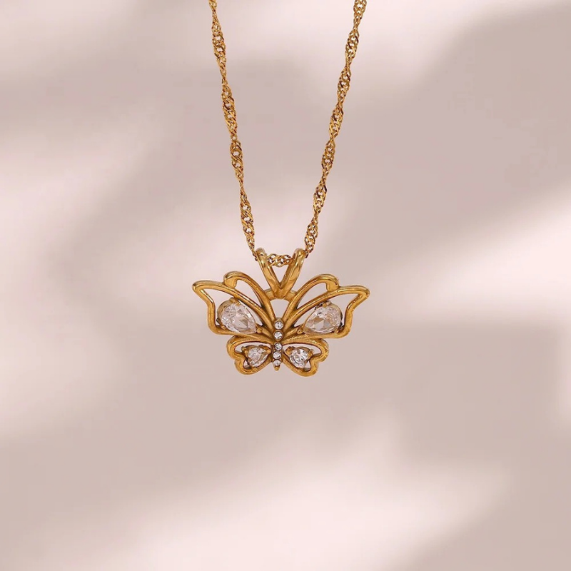 Mariana Butterfly Necklace