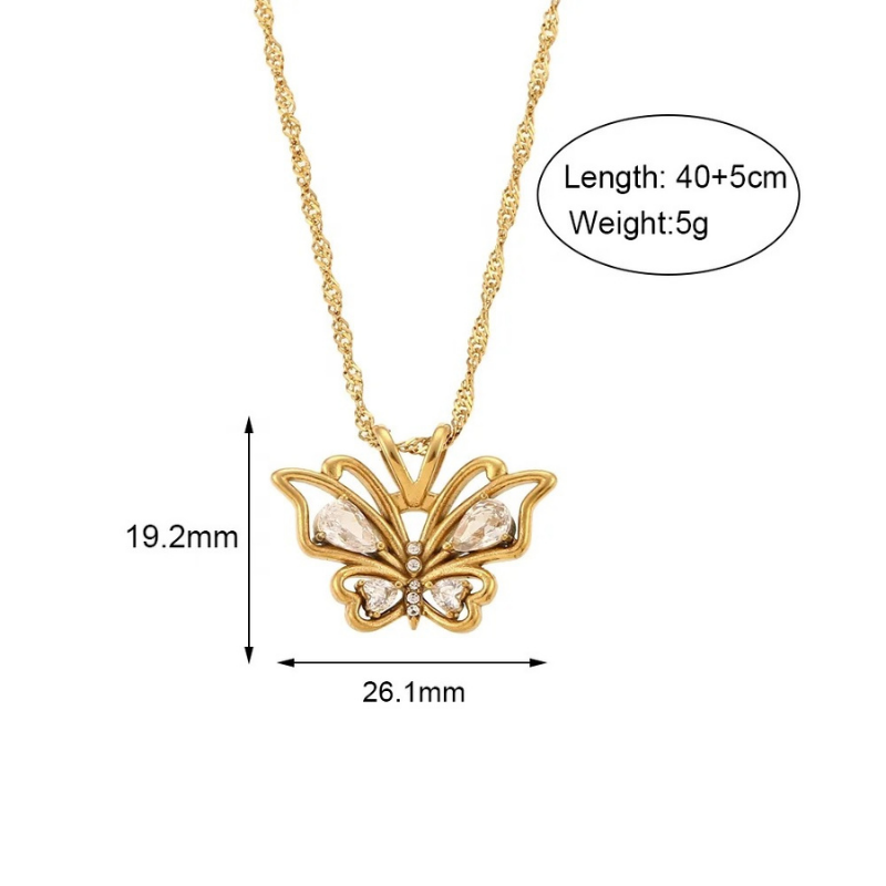 Mariana Butterfly Necklace