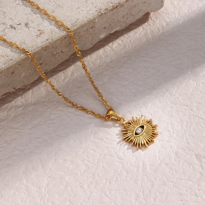 Milan Sun Ray Necklace