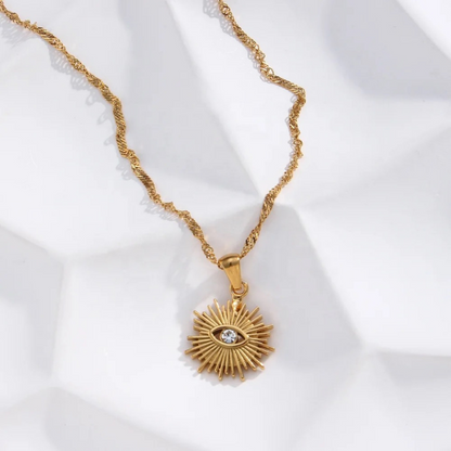 Milan Sun Ray Necklace