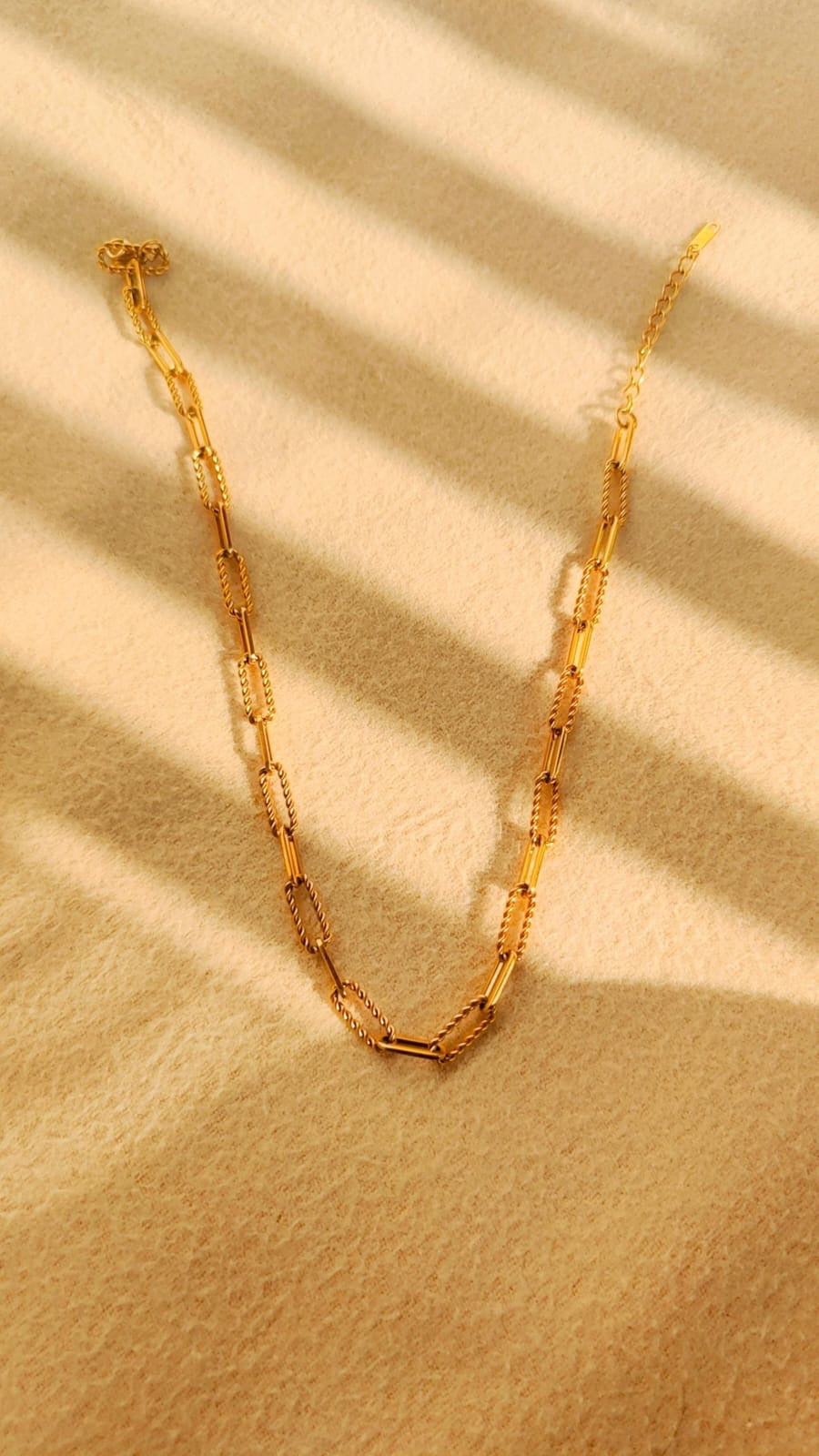 Polly Twisted Link-chain Necklace