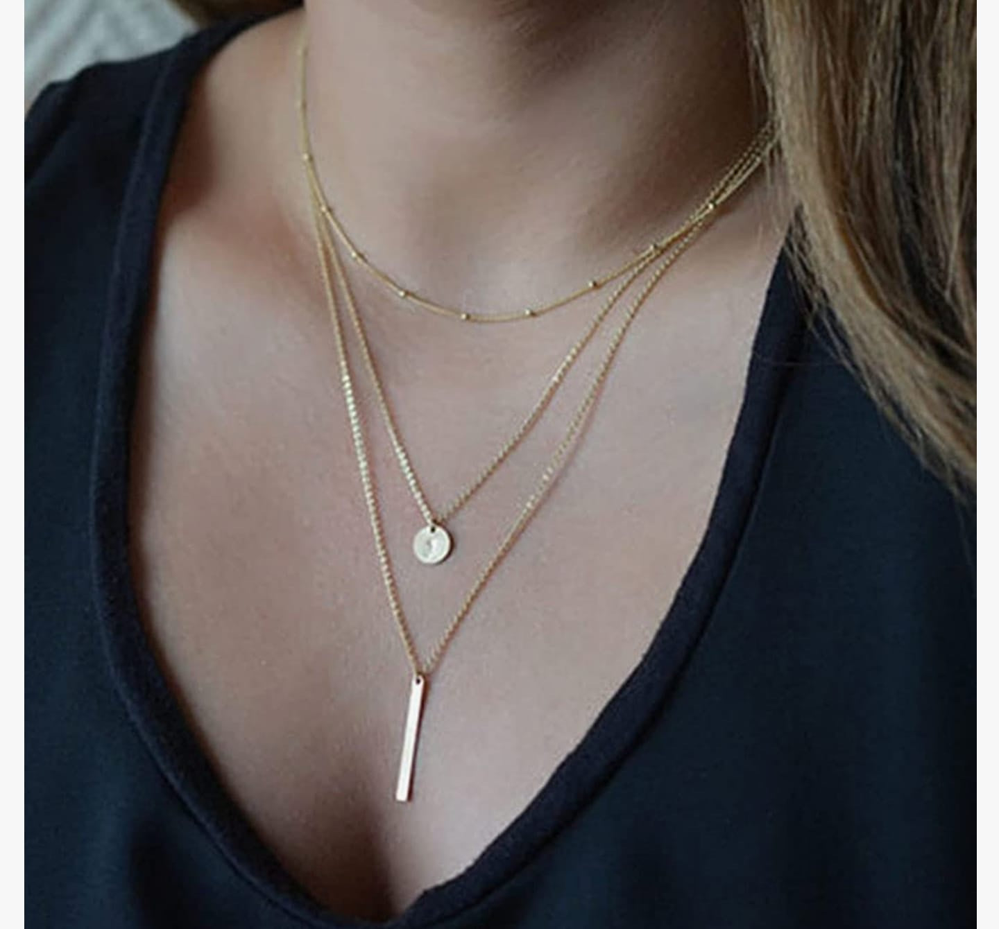 Daisy Three-Tier Necklace