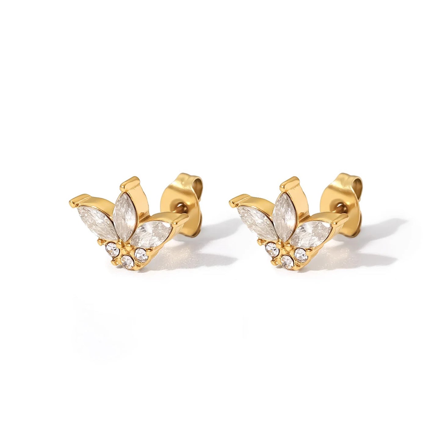 Mira Tiny Flower Studs