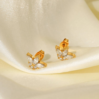 Mira Tiny Flower Studs