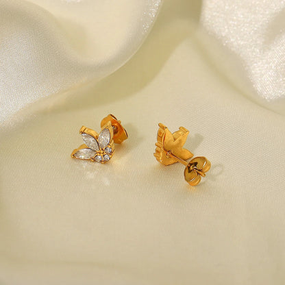 Mira Tiny Flower Studs