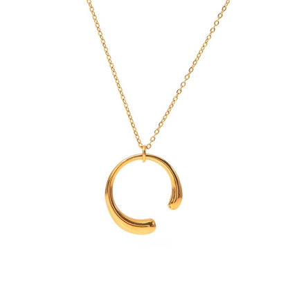 Kimberly Crescent Moon Necklace