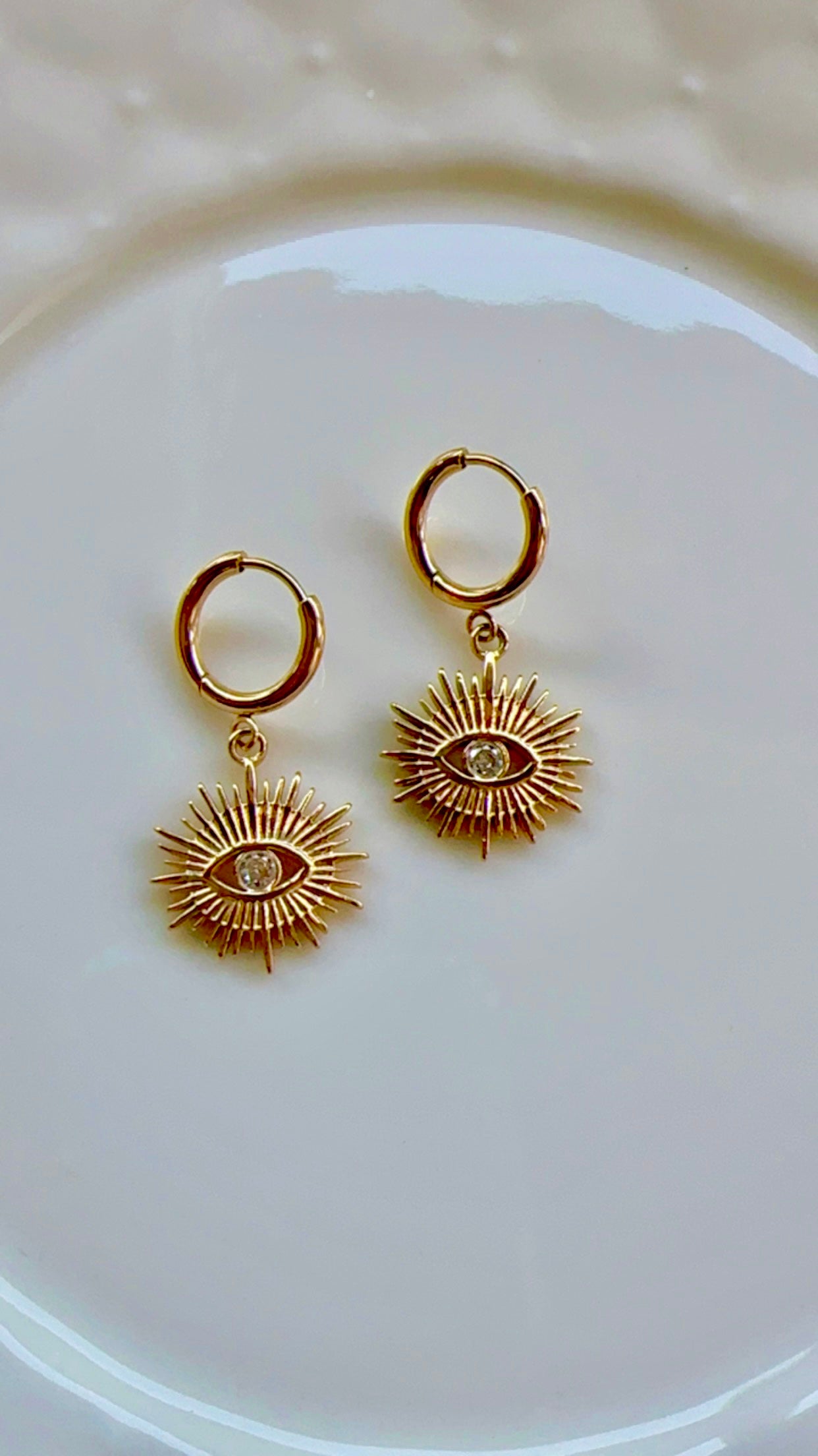 Milan Sun Ray Earrings