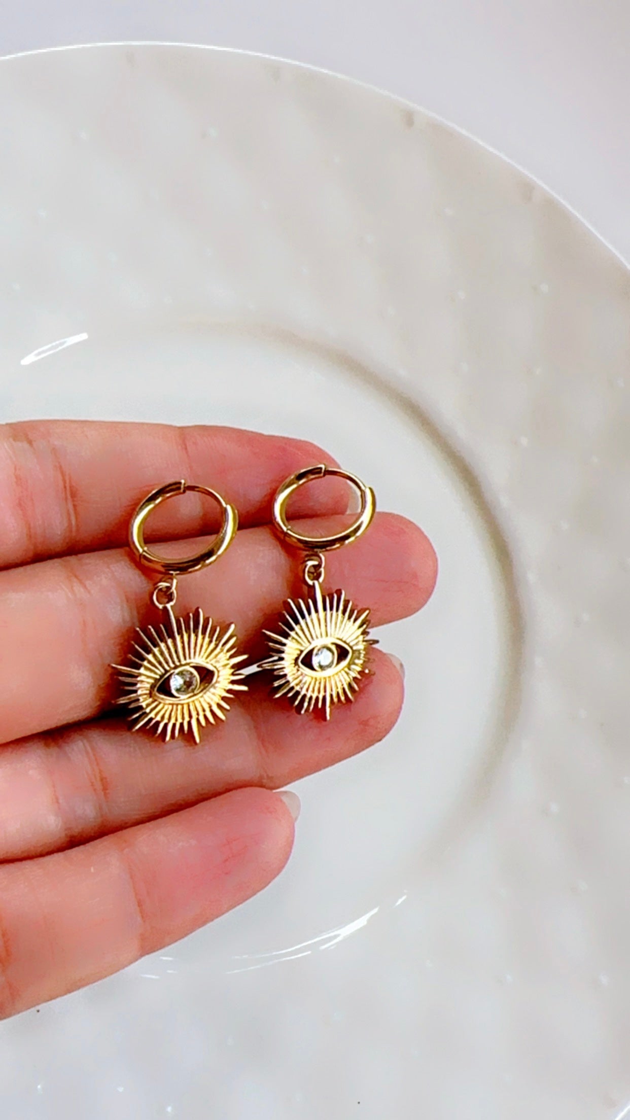 Milan Sun Ray Earrings